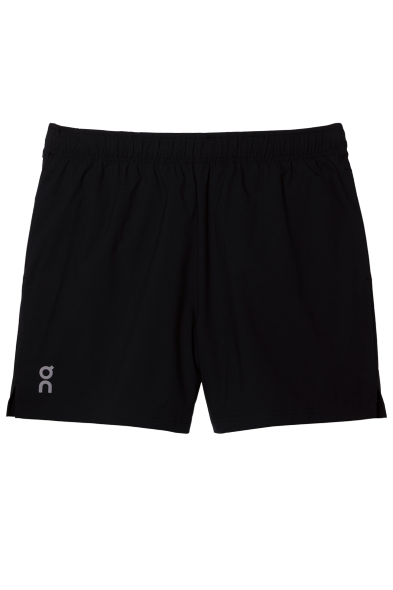 On Running Short 5 Inch Core Shorts Zwart