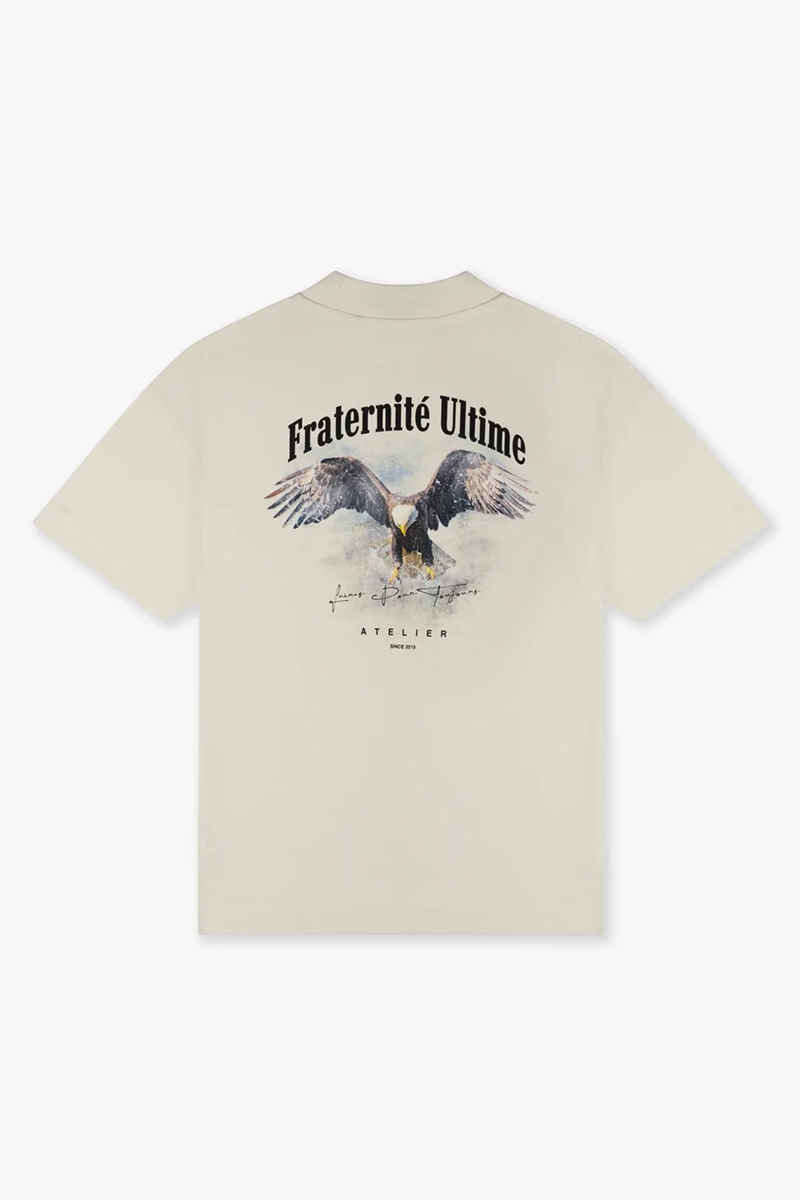 Croyez T-shirt Croyes Vintage Eagle  T-shirt Off White