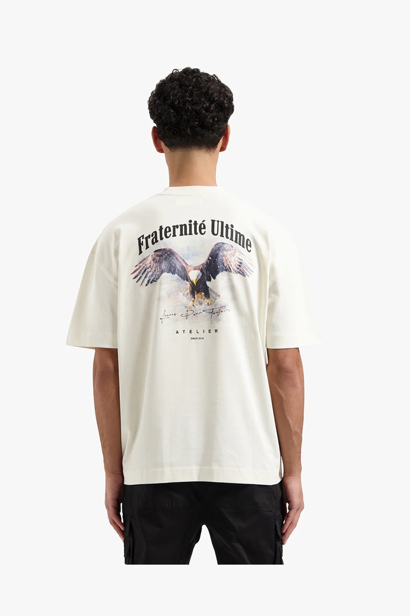 Croyez T-shirt Croyes Vintage Eagle  T-shirt Off White