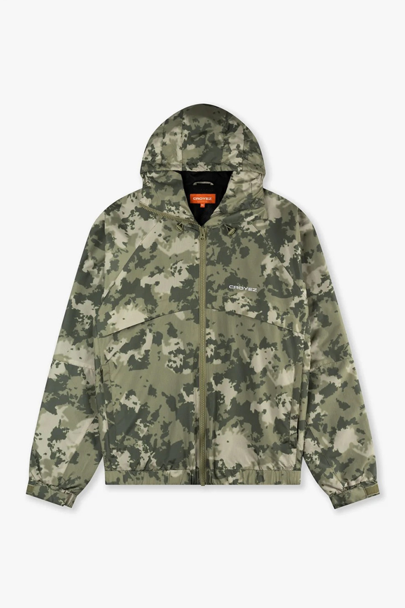 Croyez Jas Croyez Parachute Ripstop Jacket Army