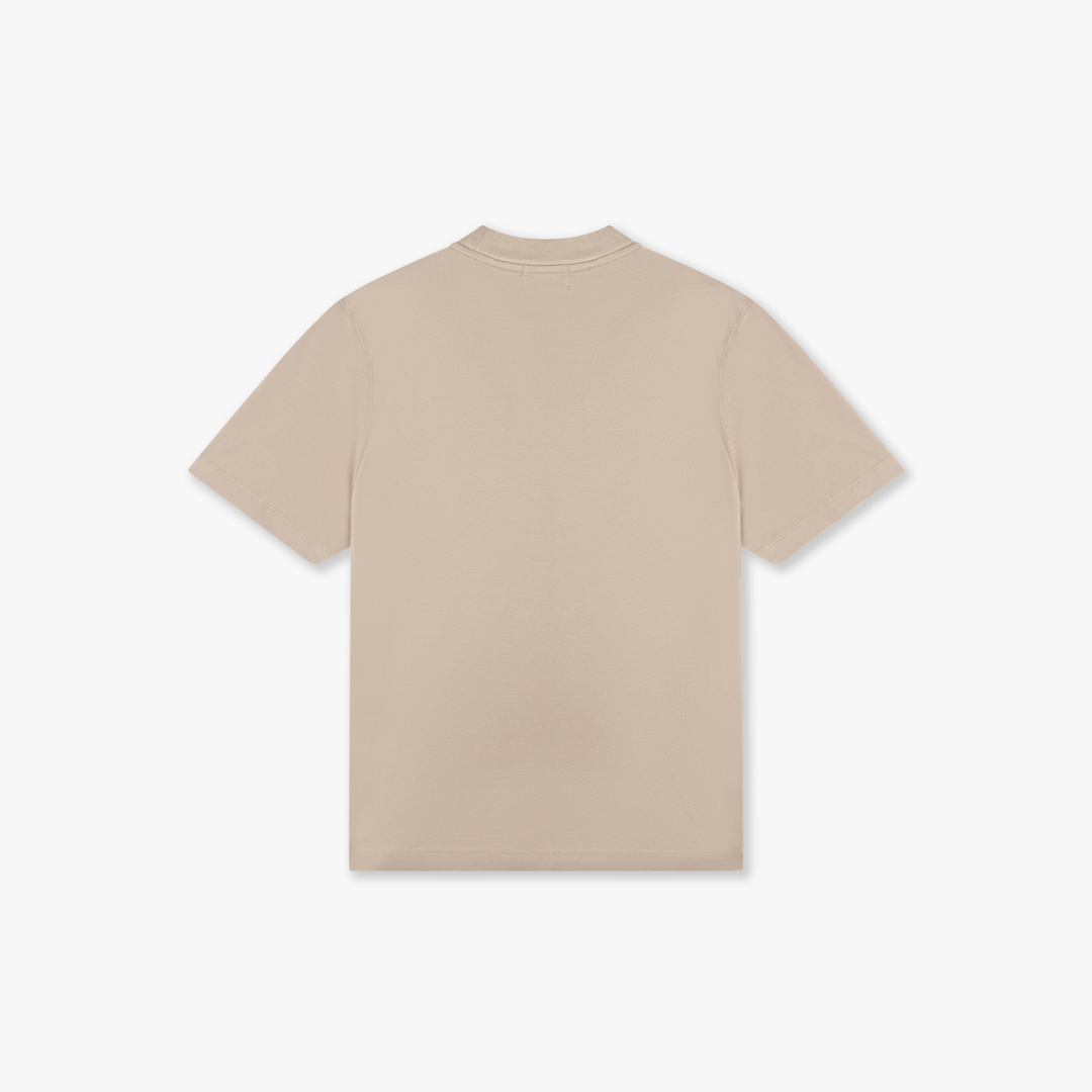 Croyez T-shirt Croyez Étiquette T-shirt Beige