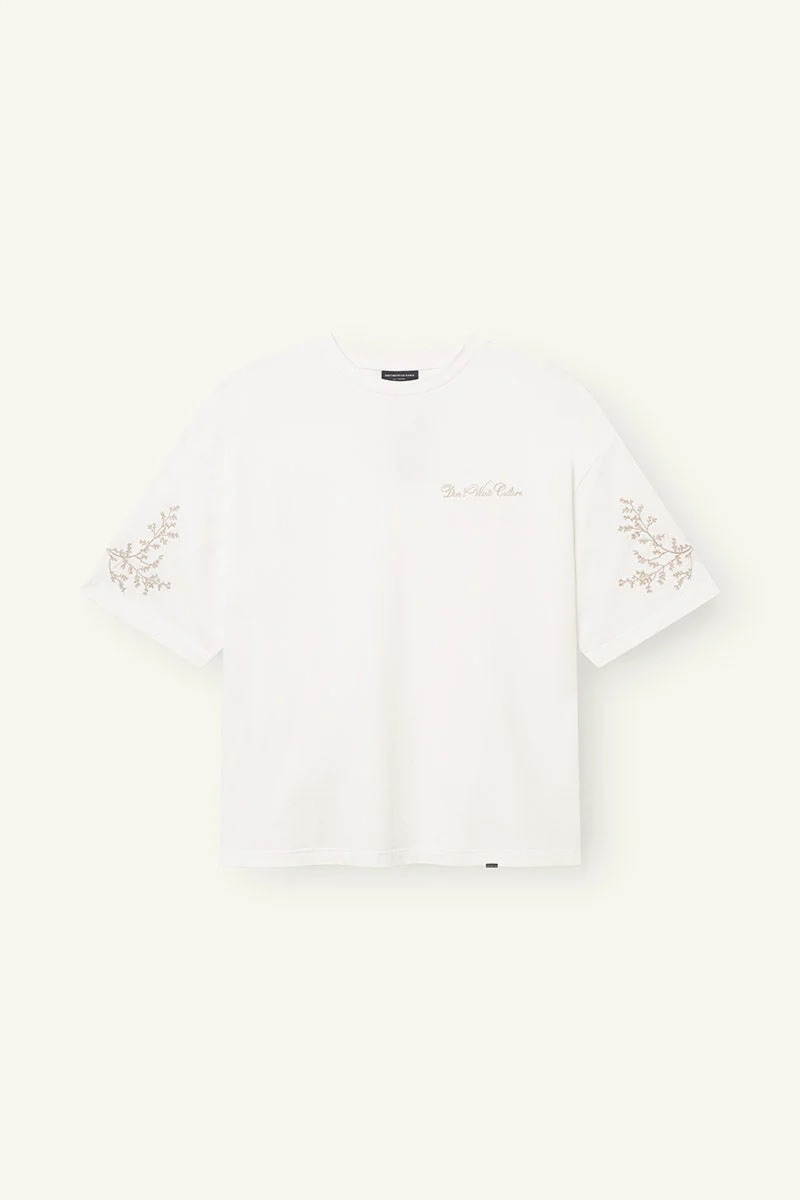 Don't Waste Culture T-shirt Eclaris Off White