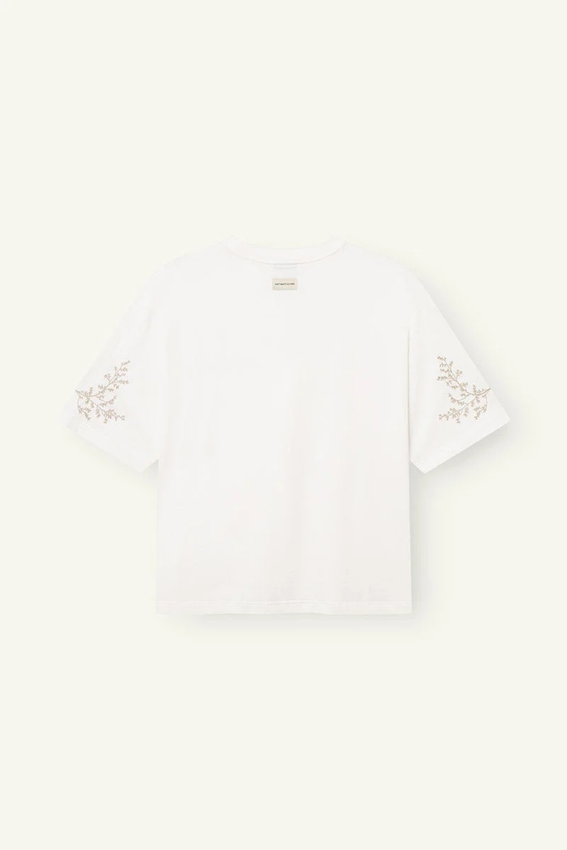 Don't Waste Culture T-shirt Eclaris Off White