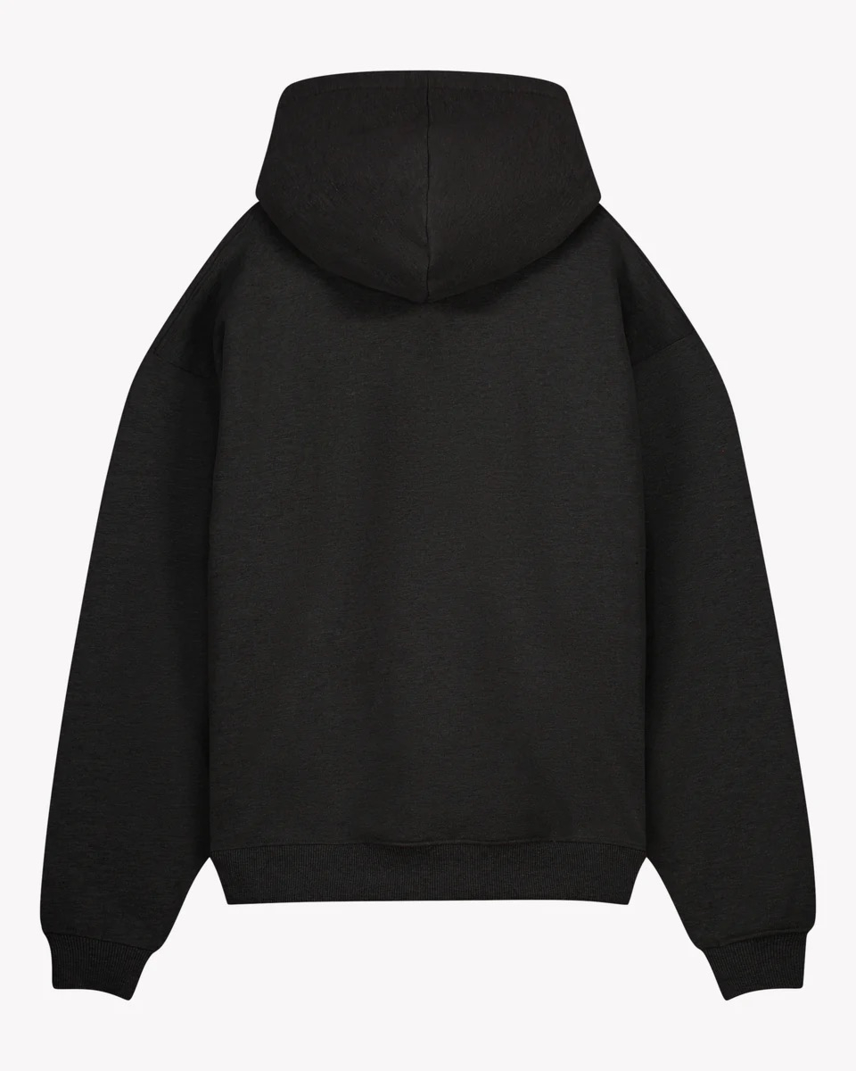 Saint Blanc Sweater Interlock Hoodie Zwart