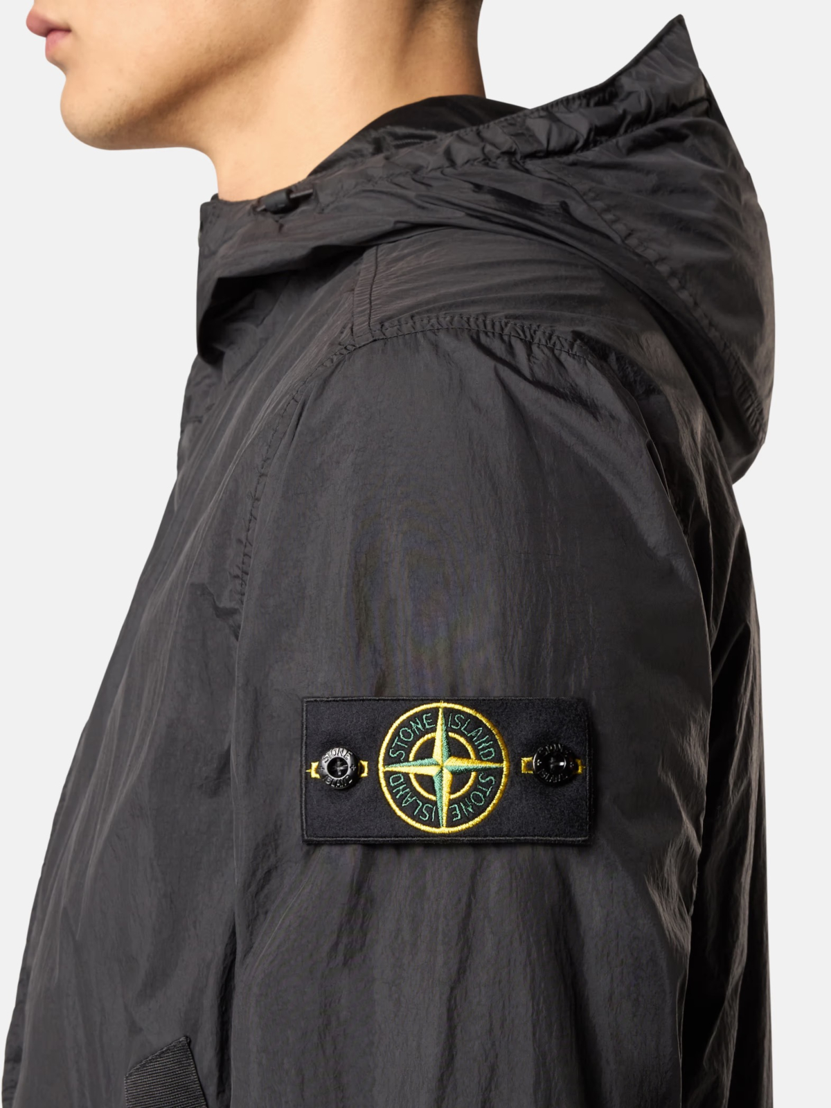 Stone Island Jas 4100092 Soa23 Zwart