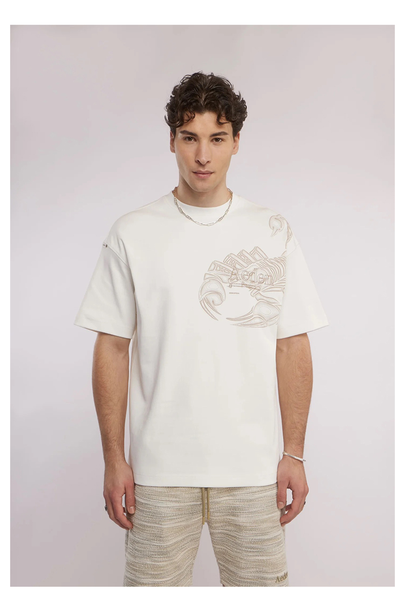 Aeden T-shirt Merida Tee Off White