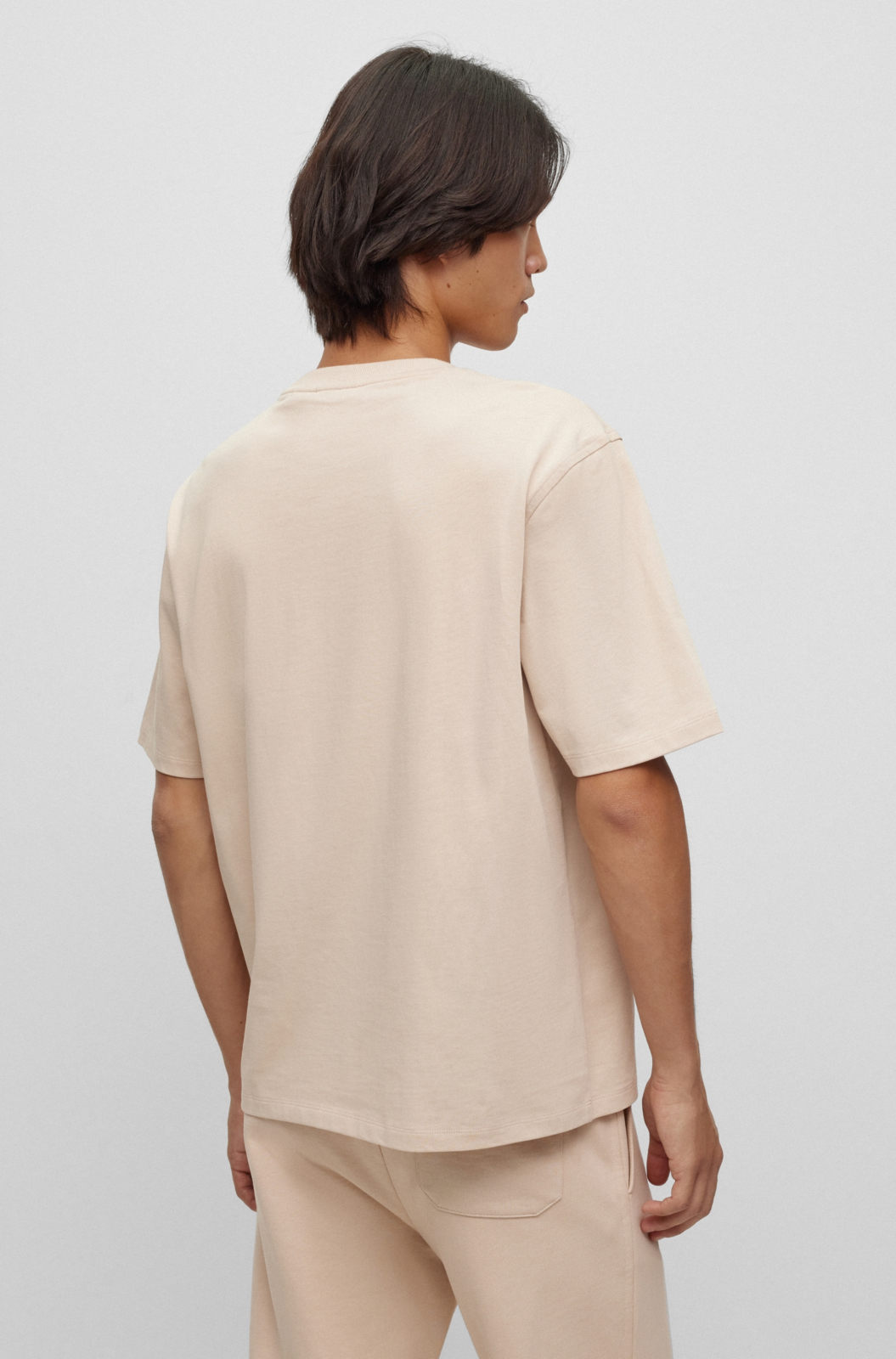 Hugo Boss T-shirt Dleek Beige