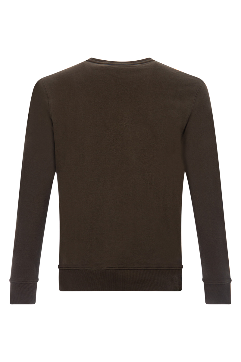 Lyle And Scott Sweater Crew Neck Sweatshirt Army