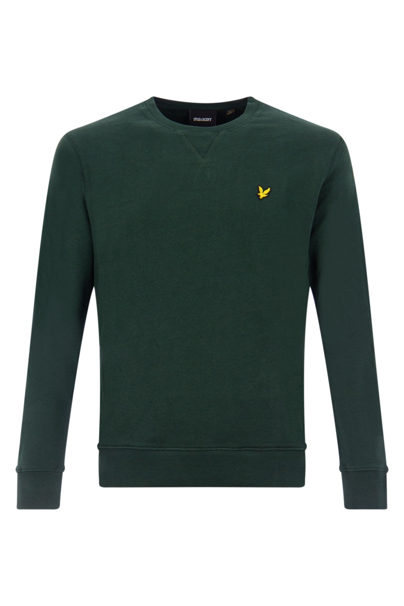 Lyle And Scott Sweater Crew Neck Sweatshirt D-groen