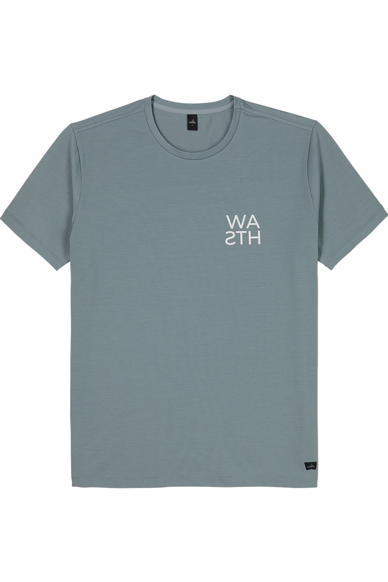 Wahts T-shirt Pherson  Blauw