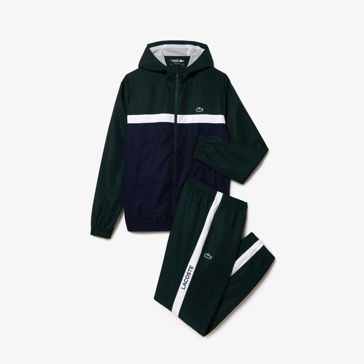 Lacoste Jogging Pak Wh1793 D-groen