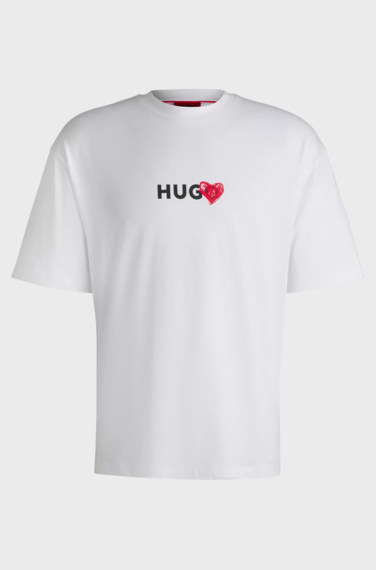 Hugo Boss T-shirt Dewdam Wit