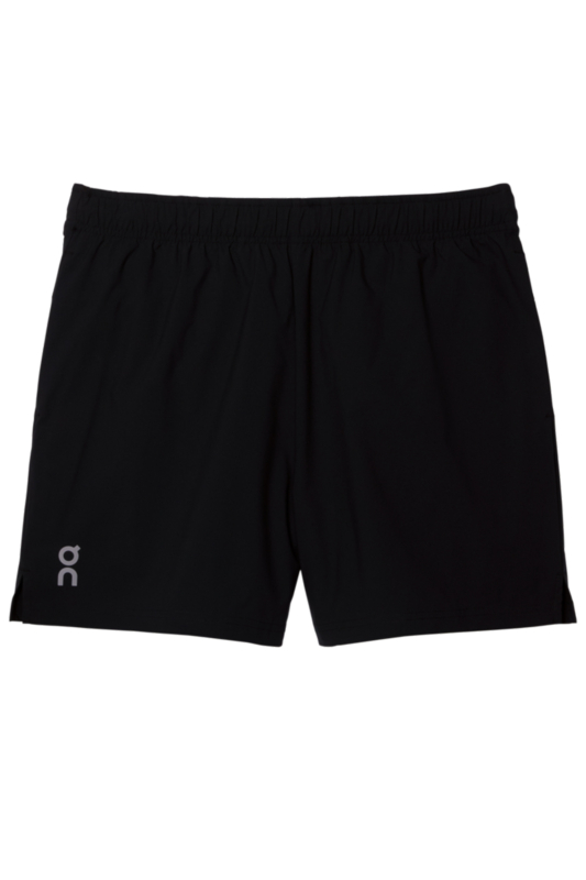 On Running Short 5 Inch Core Shorts Zwart