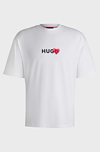 Hugo Boss T-shirt Dewdam Wit