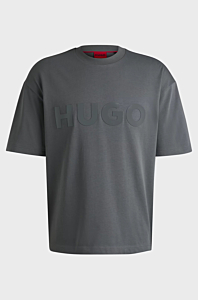 Hugo Boss T-shirt Dinkee Grijs