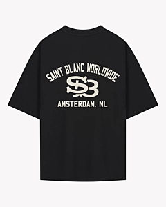 Saint Blanc T-shirt Arch T-shirt Zwart